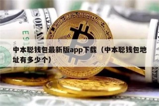 中本聪钱包最新版app下载（中本聪钱包地址有多少个）